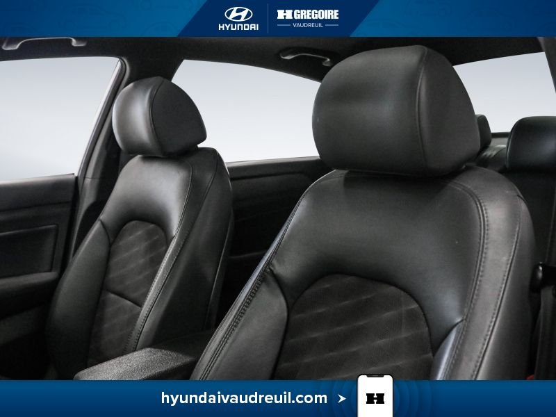 Hyundai Sonata 2018 Blanc Blainville - photo #13