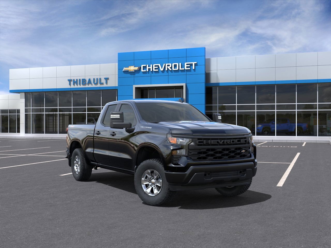 2025 Chevrolet Silverado 1500 Camion de travail Black Saint-Eustache - photo #0