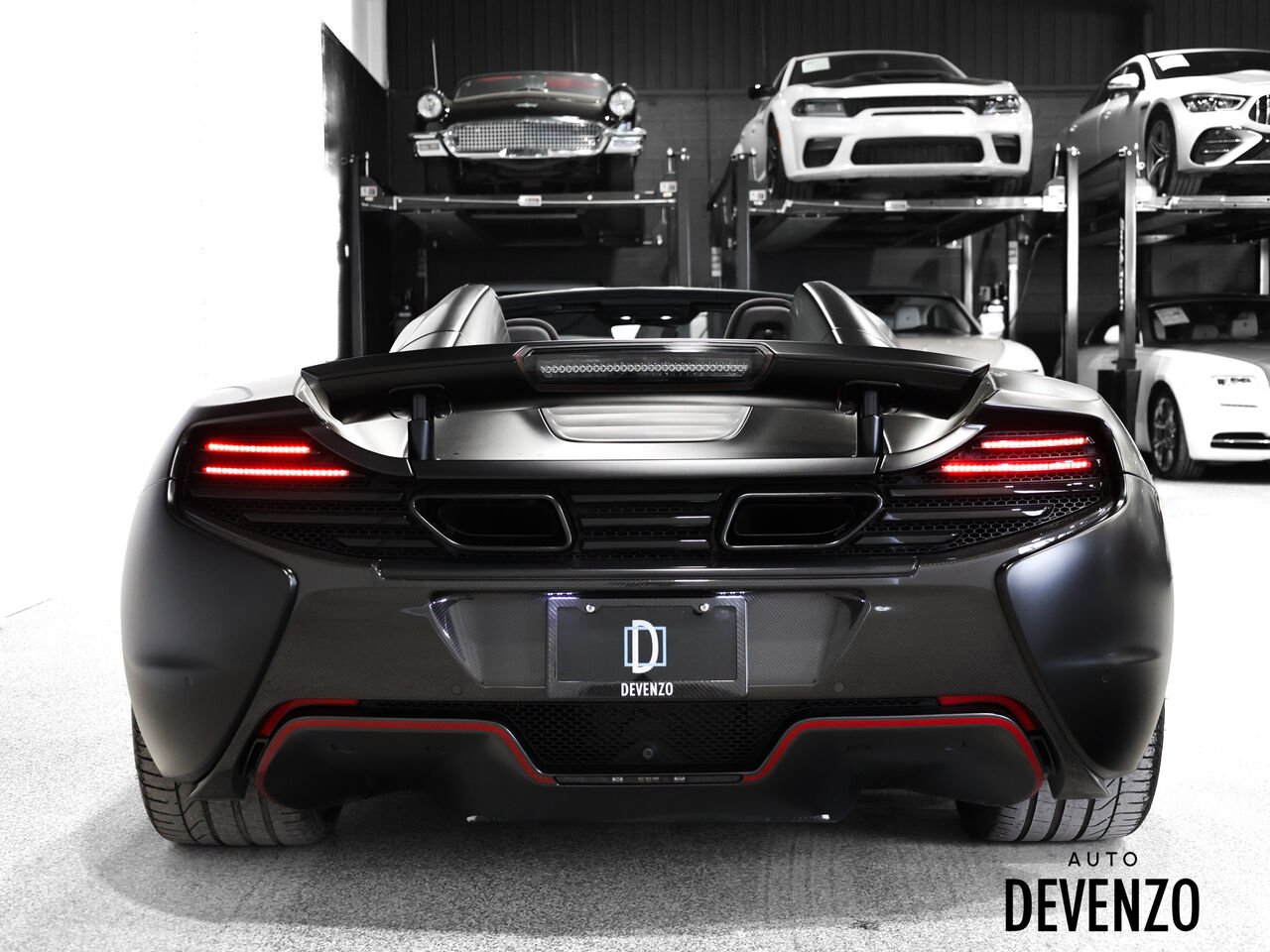 McLaren 650s Spider 3.8L V8 Twin-Turbo 2016 Noir Saint-Eustache - photo #6