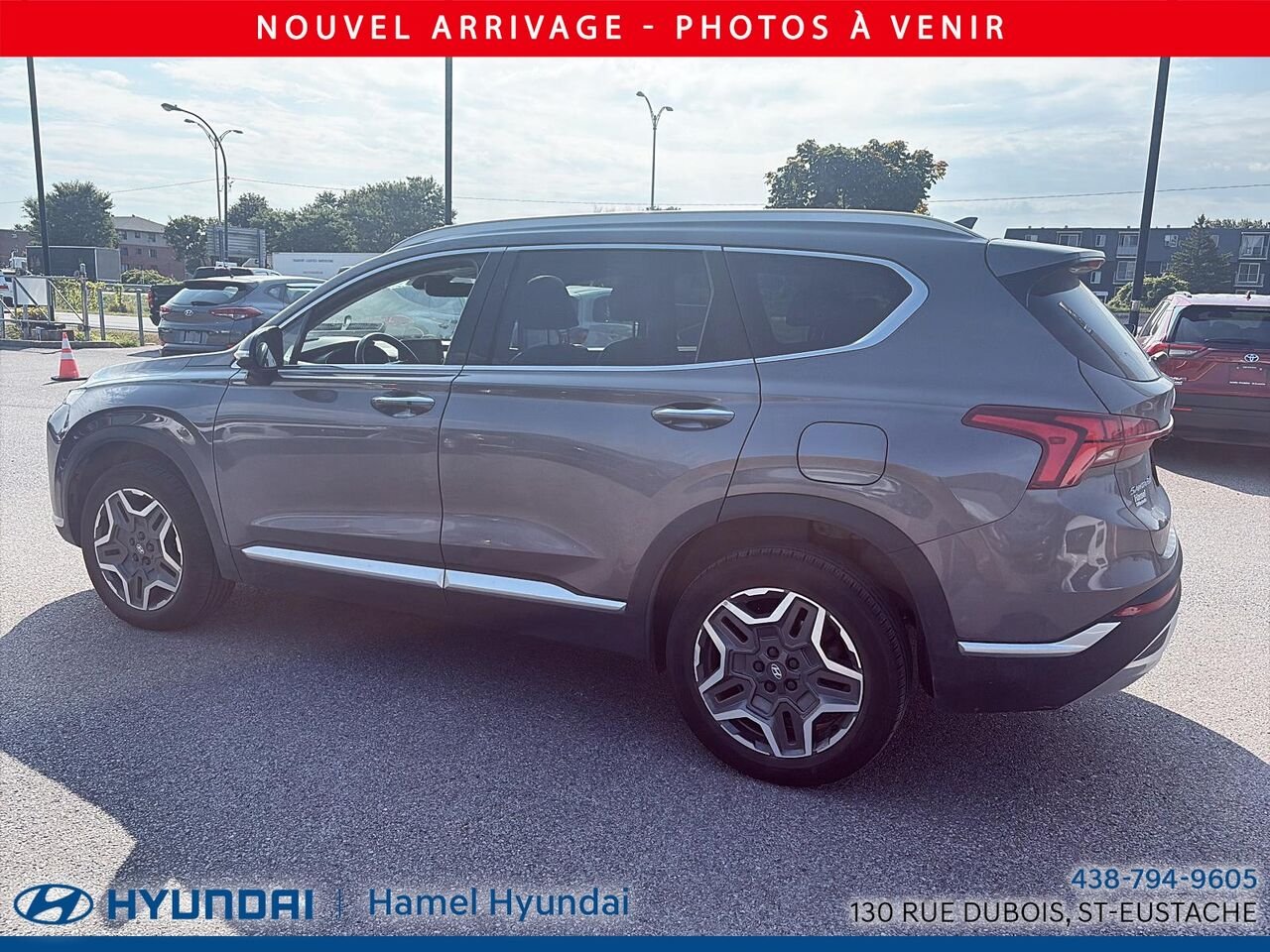2021 Hyundai Santa Fe Hybrid Grey Saint-Eustache - photo #4