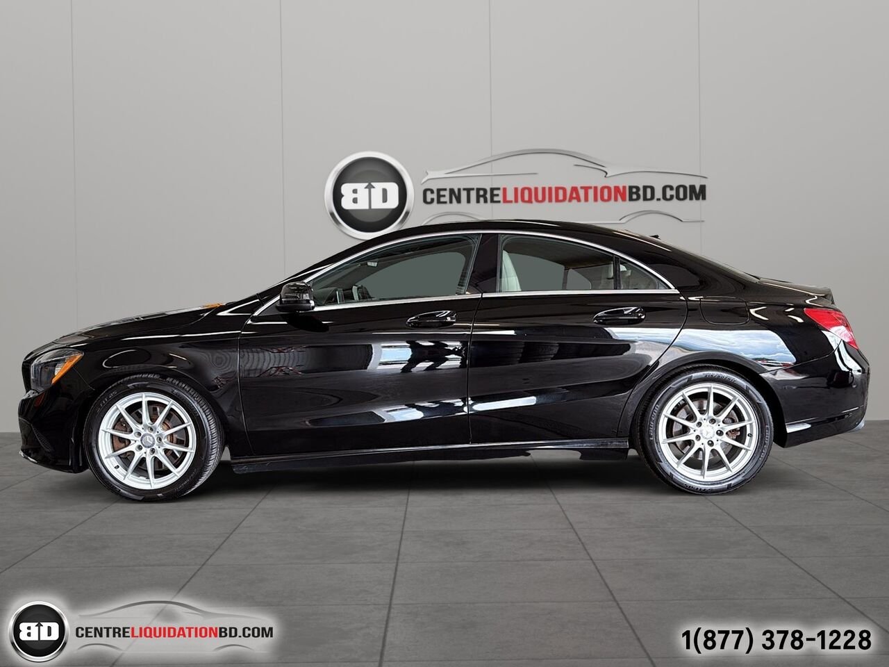 2017 Mercedes-Benz CLA CLA 250 4MATIC | A8556 Black Granby - photo #8