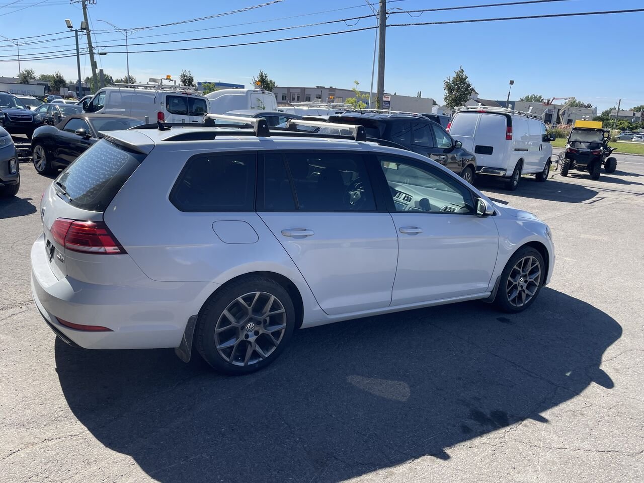 Volkswagen Golf SportWagen 2018 Gris Longueuil, - photo #3