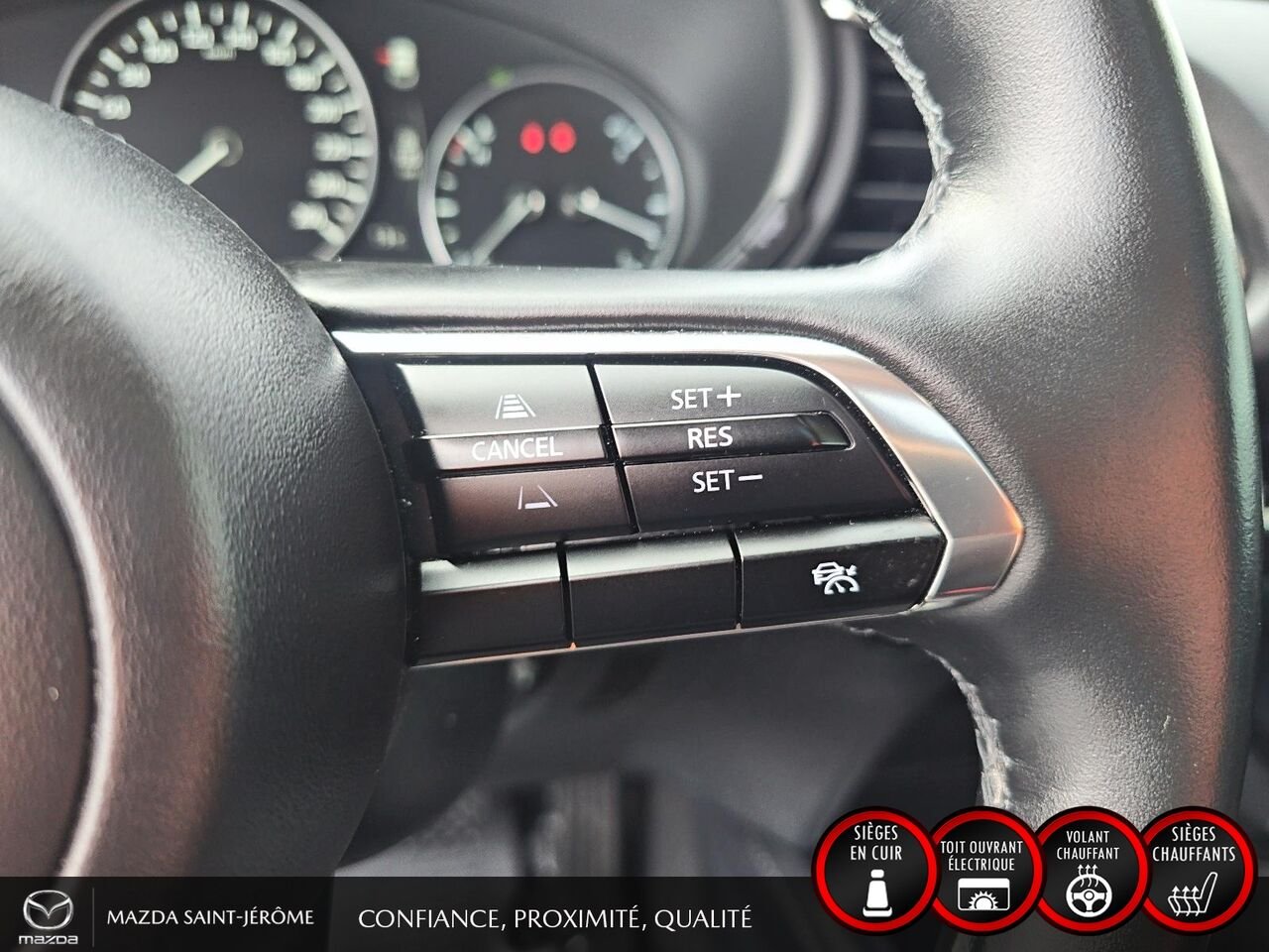 Mazda CX-30 GS LUXURY | 1 PROPRIÉTAIRE | JAMAIS ACCIDENTÉ | CUIR | TOIT OUVRANT | AWD 2025 Blanc Saint-Jérôme - photo #14