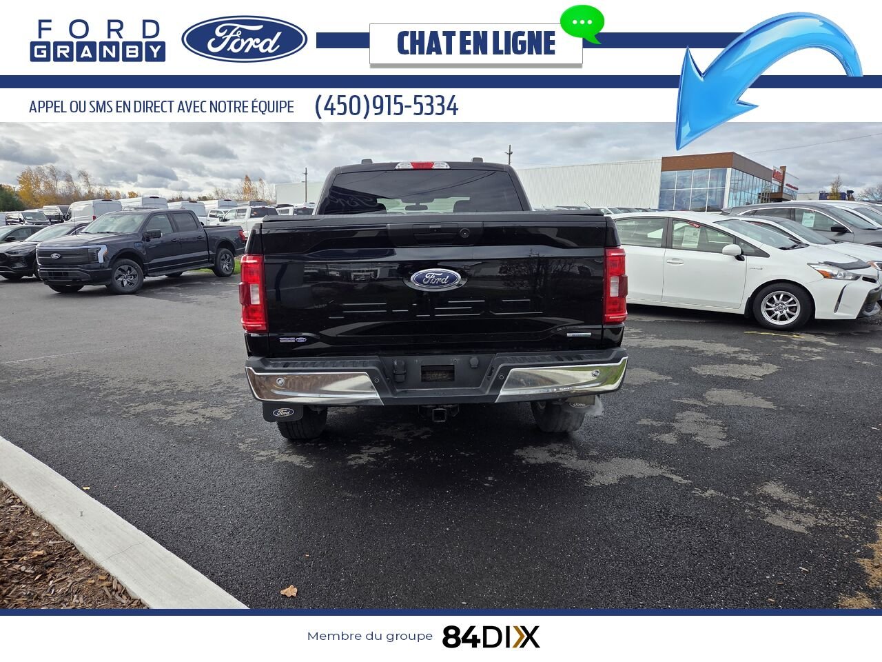 Ford F-150 2022 Noir Granby - photo #5