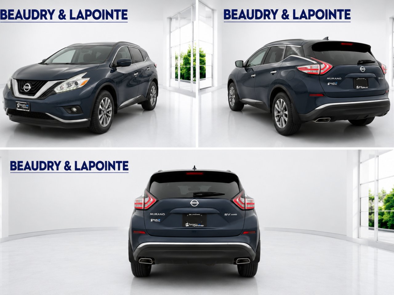 2017 Nissan Murano Blue La Sarre - photo #1