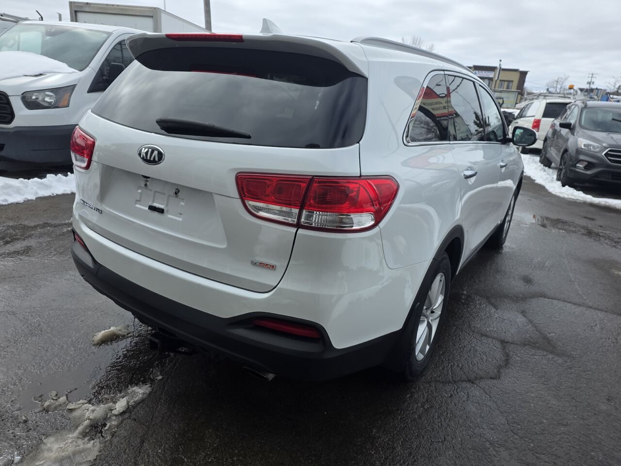 2018 Kia Sorento White  - photo #3