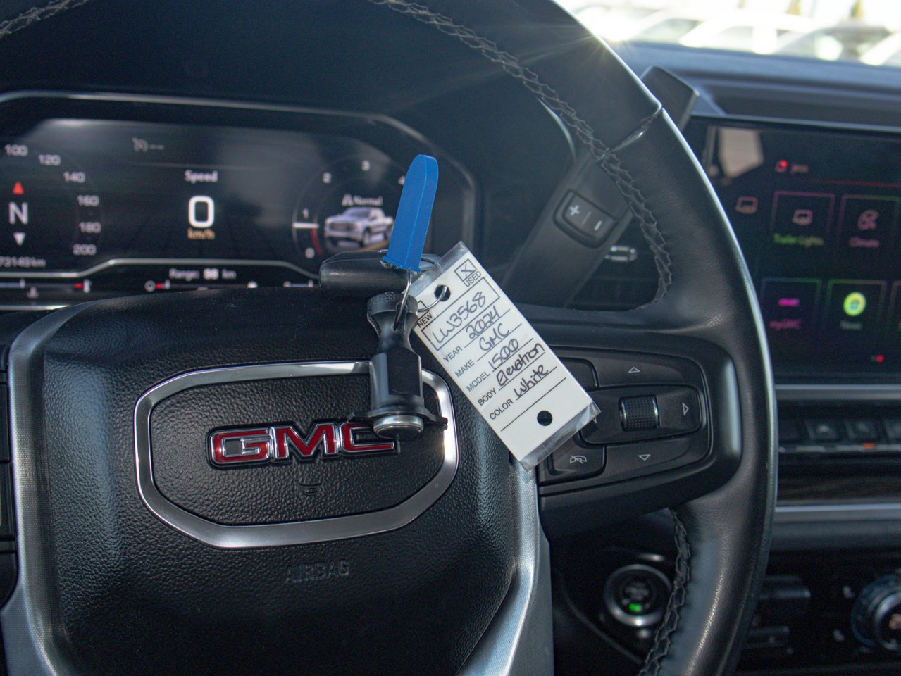 2024 GMC Sierra 1500 4WD Crew Cab 147 Elevation White Sherwood Park - photo #32