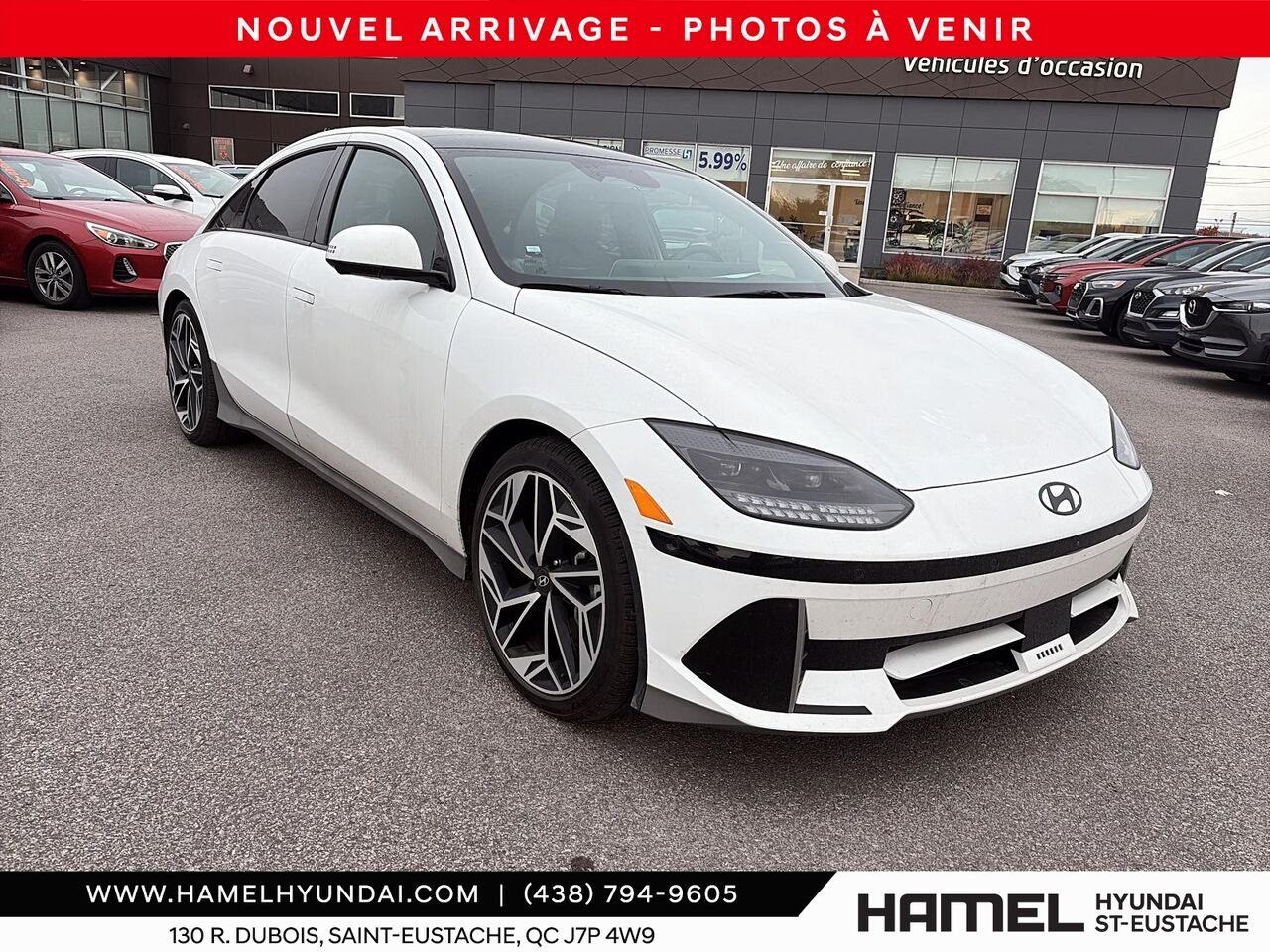 Hyundai IONIQ 6 2024 Blanc Saint-Eustache - photo #1