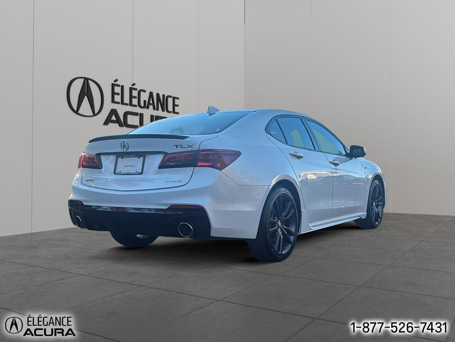 Acura TLX A-Spec berline SH-AWD avec ensemble Tech 2020 Blanc