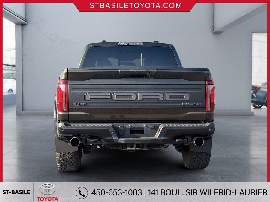 Ford F-150 RAPTOR 4WD SUPERCREW Groupe 801A 2024 Vert