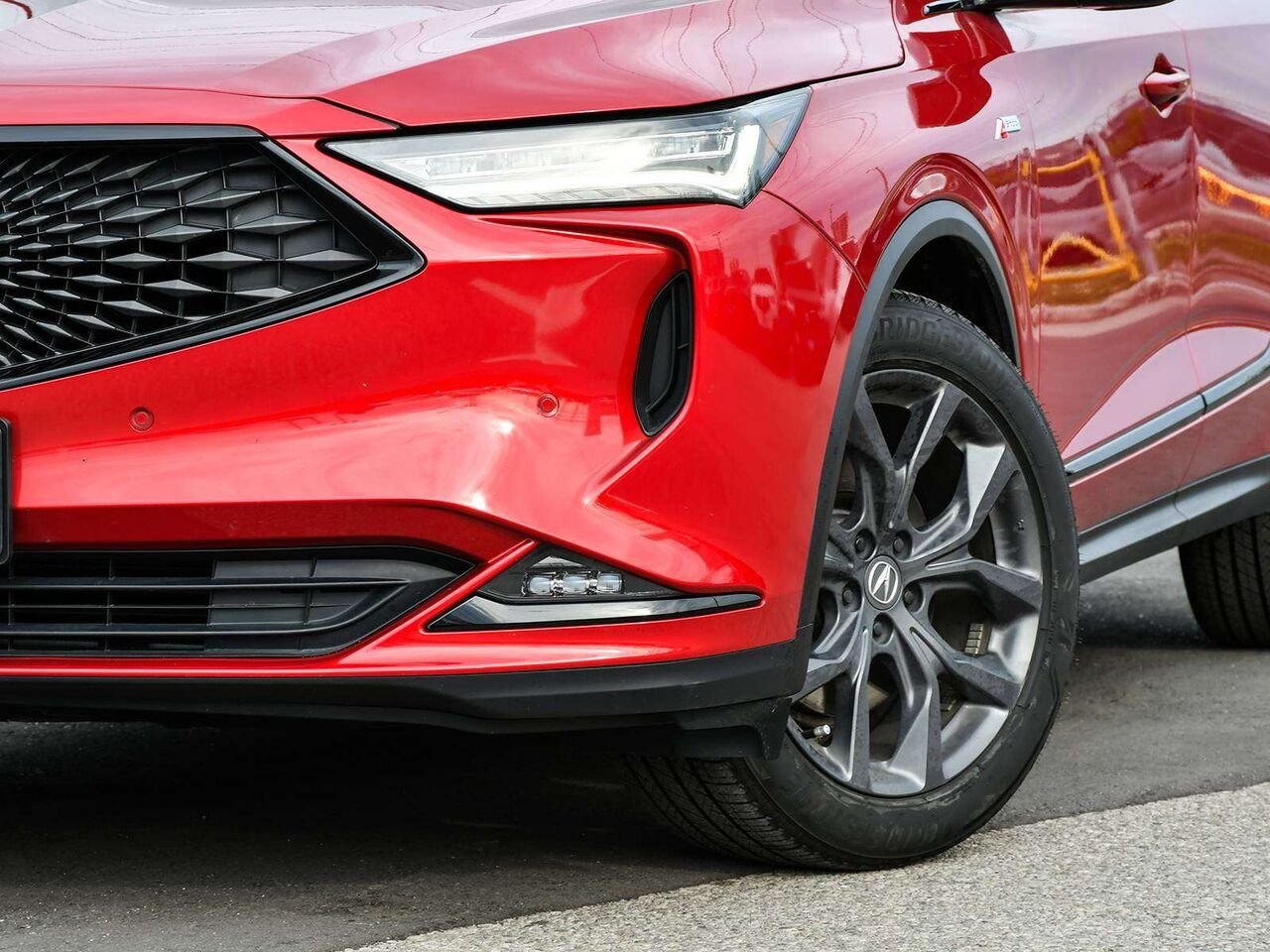 2023 Acura MDX A-Spec - ACURA CERTIFIED Red Etobicoke - photo #2