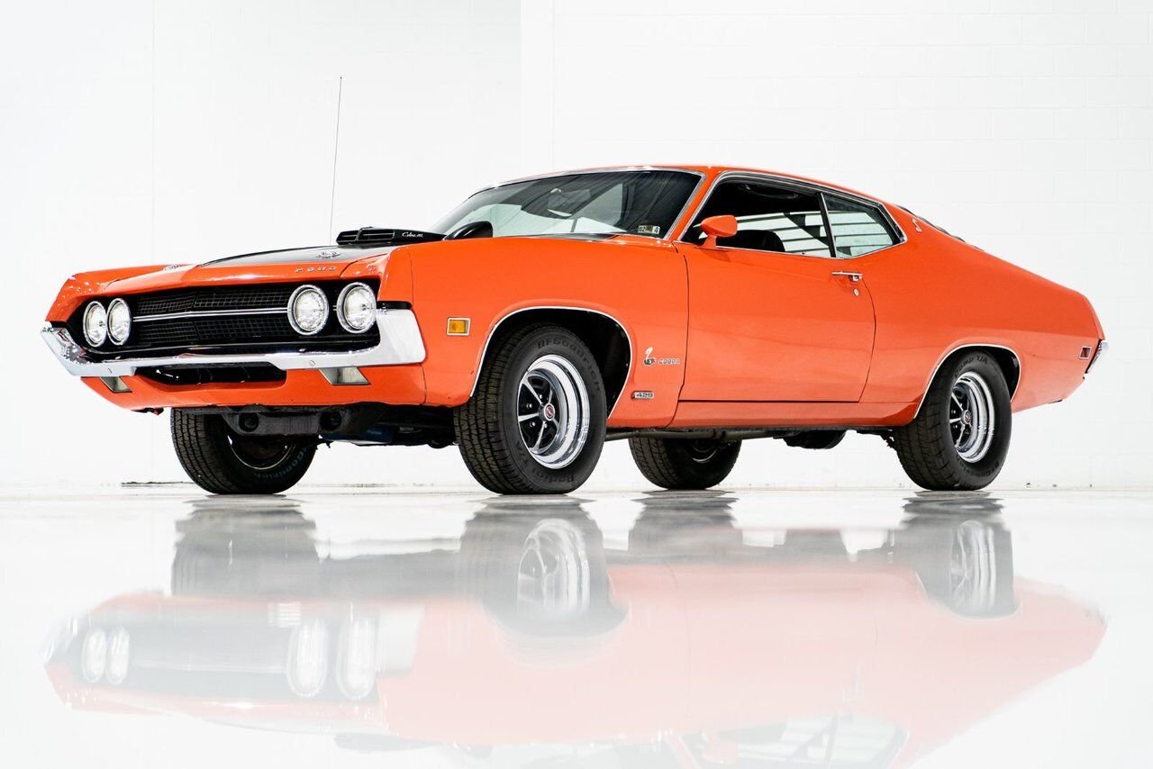 Ford Torino Super Cobra Jet Matching# 429cu.in. DragPack **PRIX EN USD** 1970 Orange Montréal - photo #36