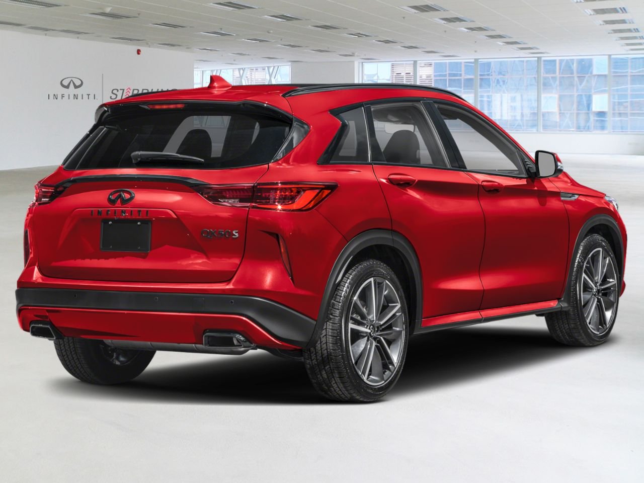 2025 INFINITI QX50 Dynamic Sunstone Red Triple Clearcoat Metallic  - photo #2