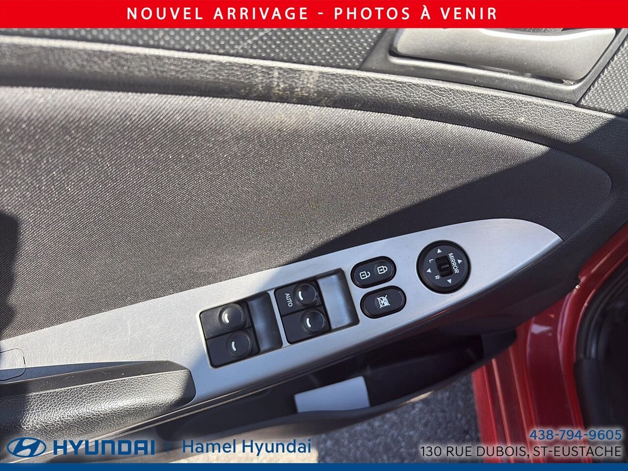 2017 Hyundai Accent Red Saint-Eustache - photo #7