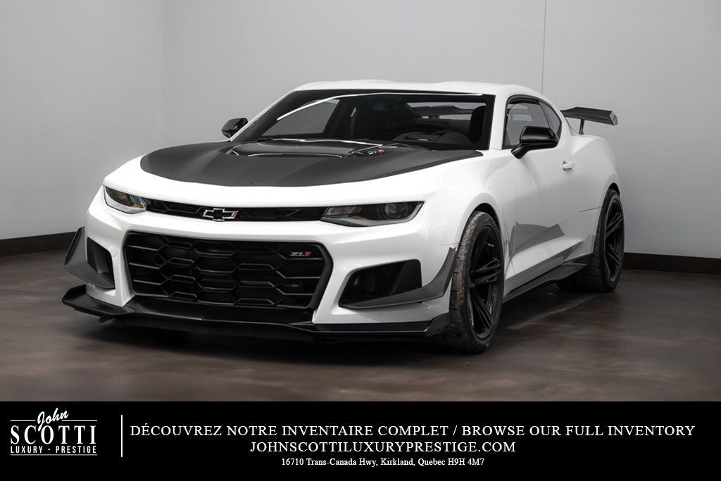 Chevrolet Camaro 2dr Cpe ZL1 | 1LE PACKAGE 2018 Blanc Kirkland - photo #0