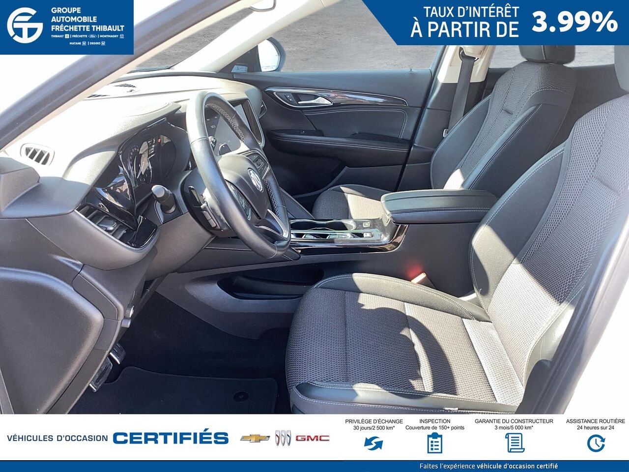 2022 BUICK ENVISION Privilégiée 4 portes TI White Montmagny - photo #7