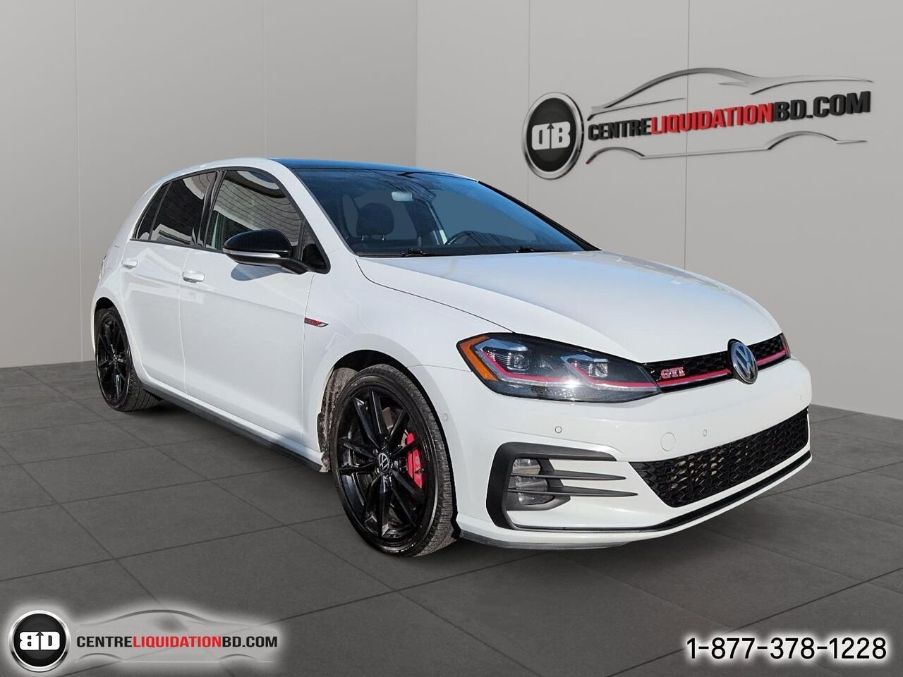 Volkswagen Golf GTI AUTOBAHN | BD0452 2021 Blanc Granby - photo #2