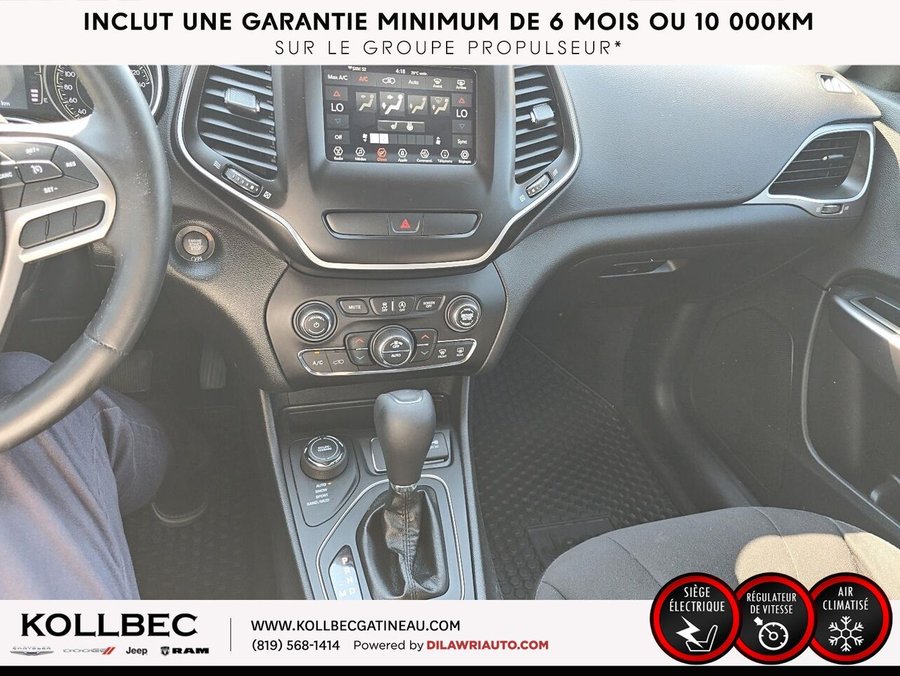 2019 JEEP CHEROKEE *** UN PROPRIO + CLEAN CARFAX + BAS KILOMÉTRAGE*** White