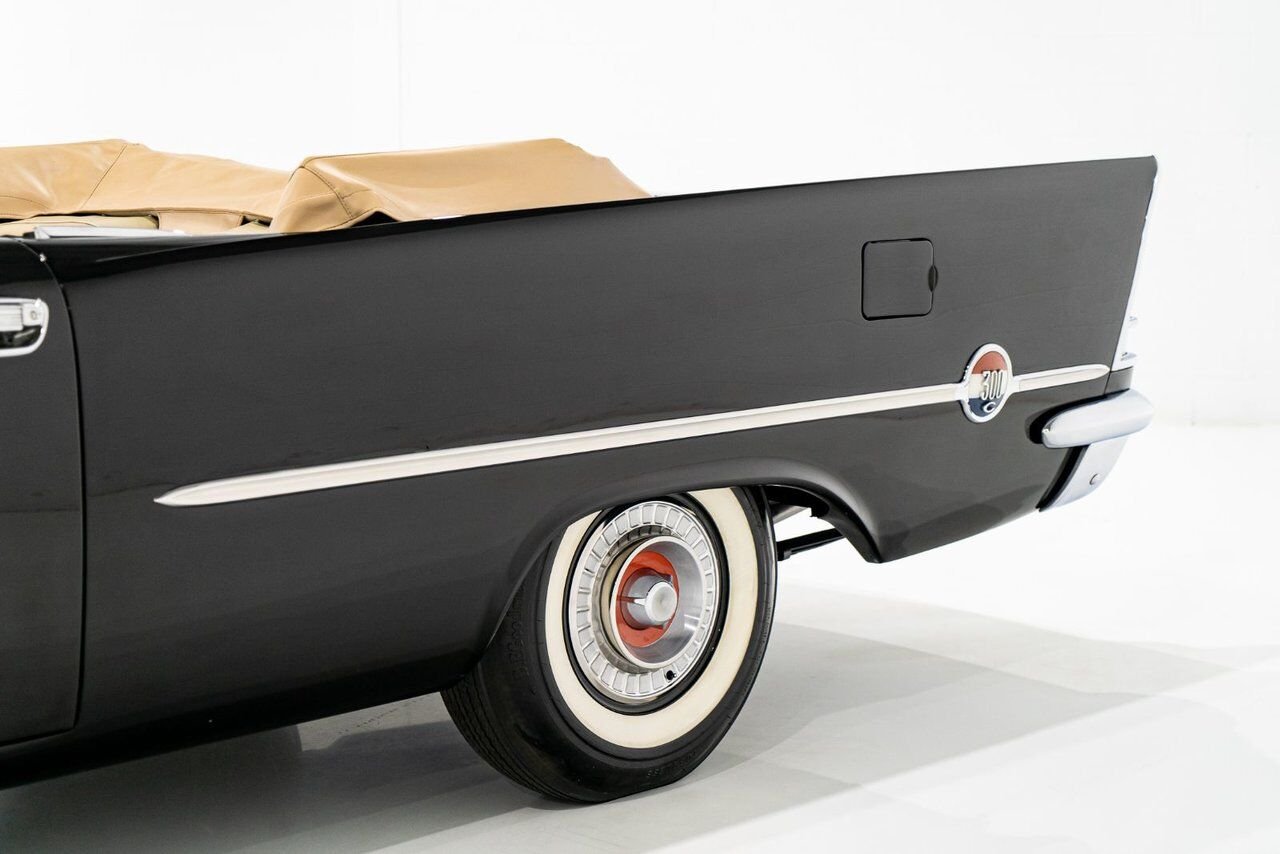 Chrysler 300C 1 of 474 convertibles produced **PRICE IN USD** 1957 Noir Montréal - photo #36