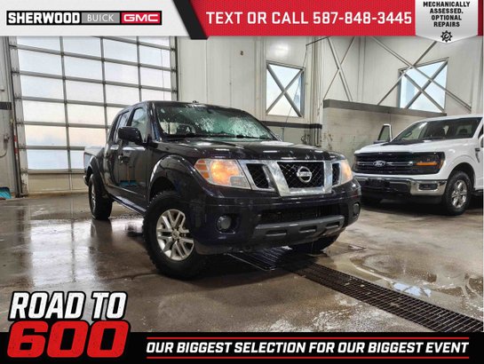 2016 Nissan Frontier SV V6 4X4 LWB | Remote Entry Black