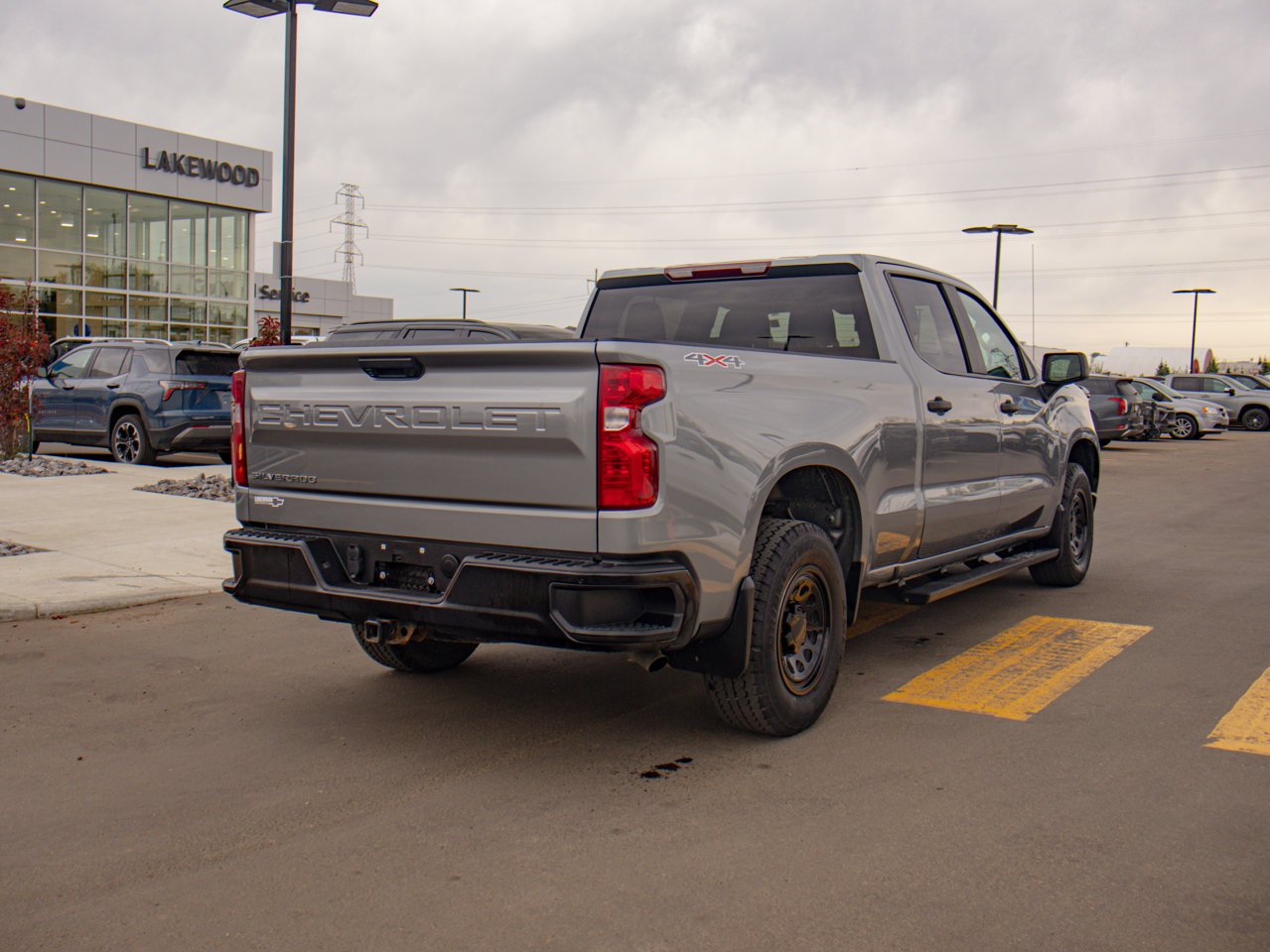 2023 Chevrolet Silverado 1500 4WD Crew Cab 147 Work Truck Grey Sherwood Park - photo #9