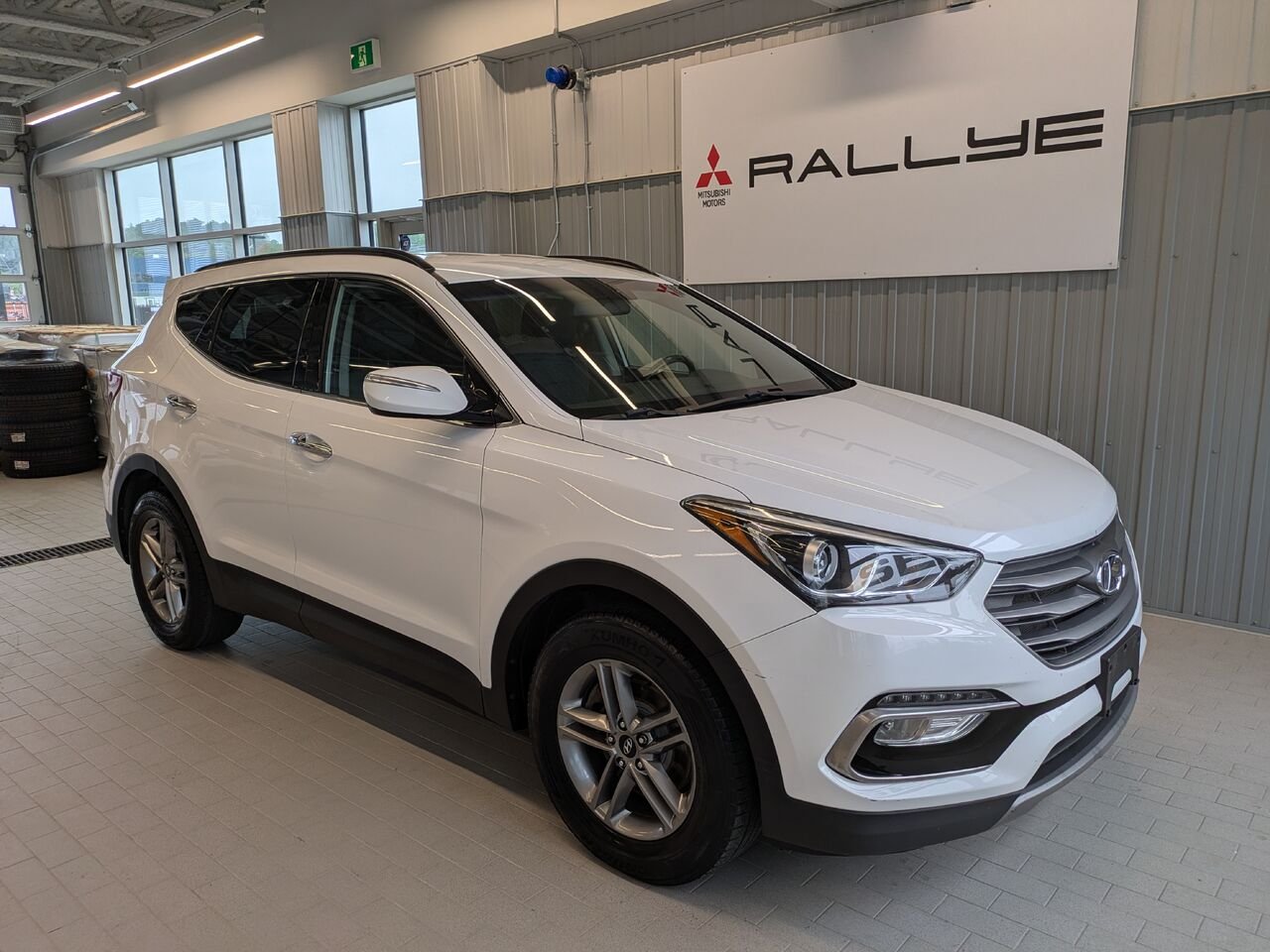 2017 Hyundai Santa Fe Sport White Gatineau - photo #0