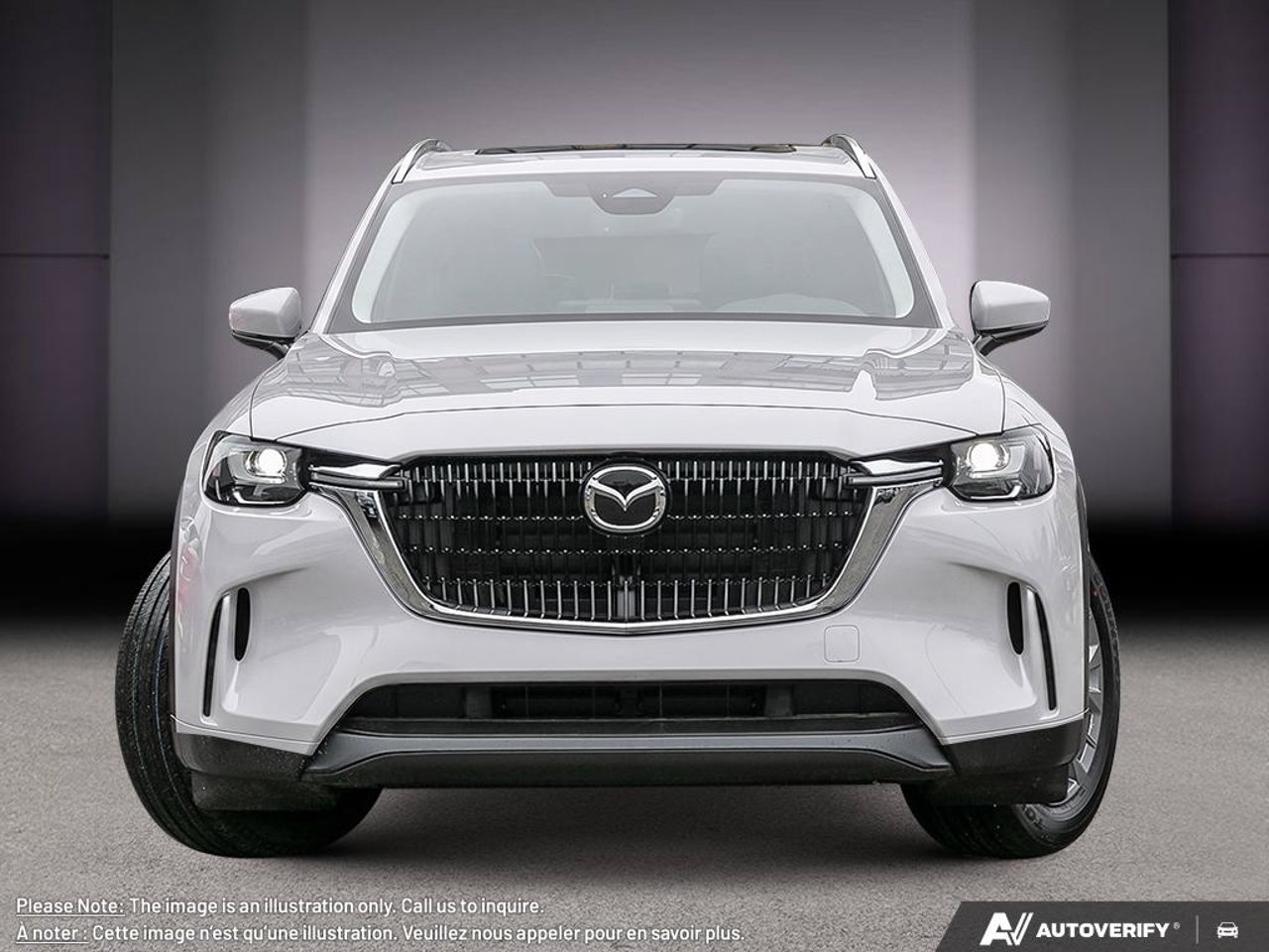 2026 Mazda CX-90 PHEV JM3KKCHA5T1399561 Rhodium White Metallic Mirabel - photo #1