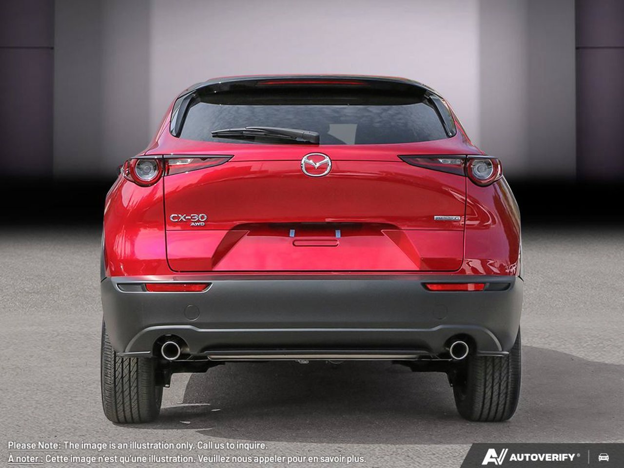 Mazda CX-30 3MVDMBCLXTM205669 2026 Rouge vibrant cristal métallisé Mirabel - photo #4
