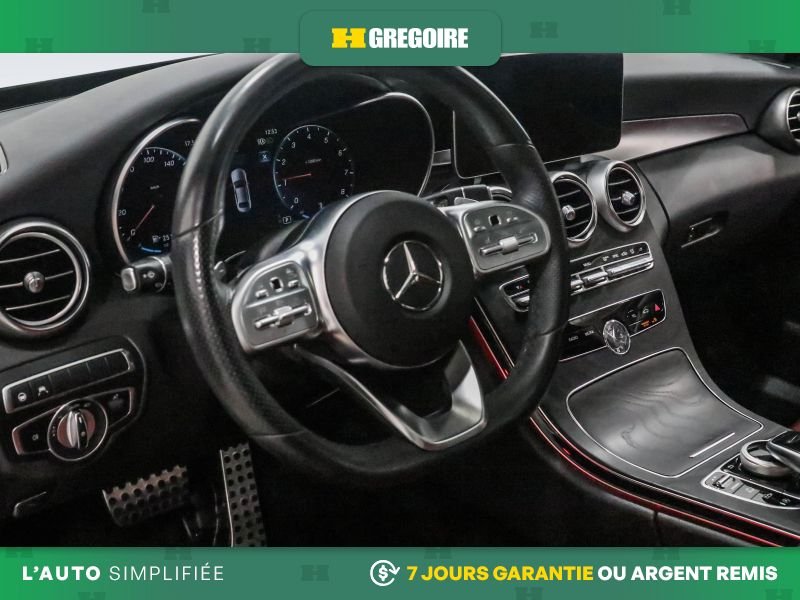 Mercedes Benz C-Class 2019 Blanc Blainville - photo #13