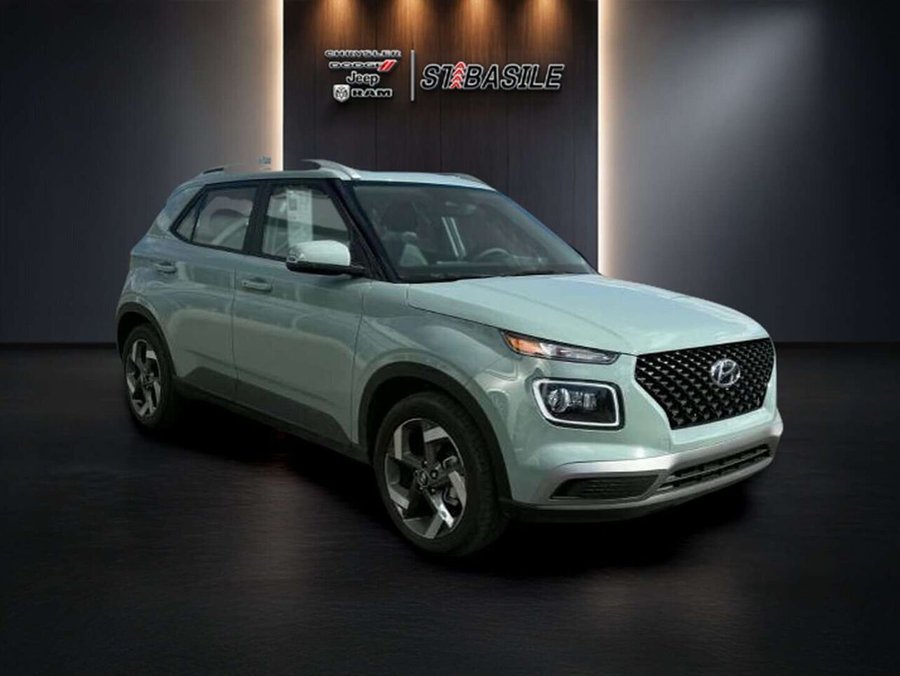 2026 Hyundai Venue Ultimate / CUIR / TOIT / SIÈGES-VOLANT CHAUFFANTS Green