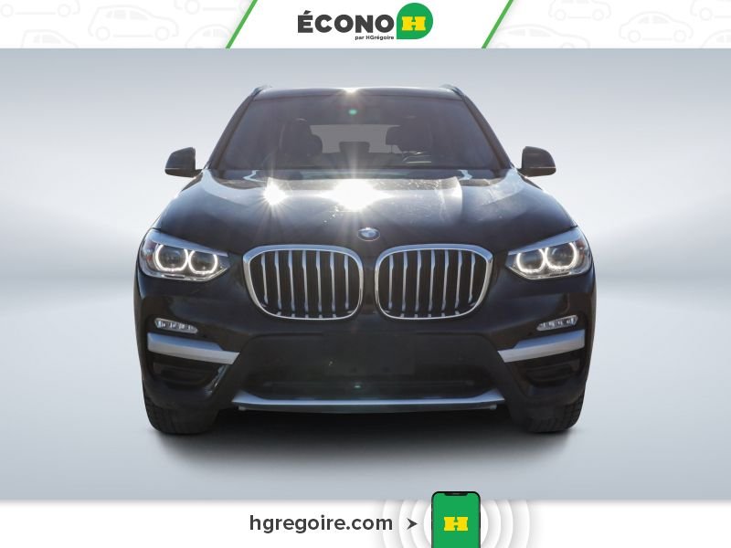 BMW X3 2018 Noir Blainville - photo #1