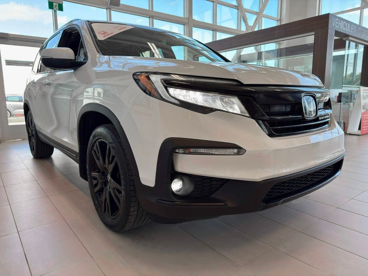 2022 Honda Pilot White Notre-Dame-des-Prairies - photo #5