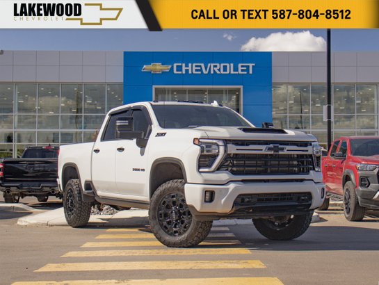 2024 Chevrolet Silverado 3500HD LTZ Plus Z71 Sport Edition 6.6L Duramax | Power Sunroof White