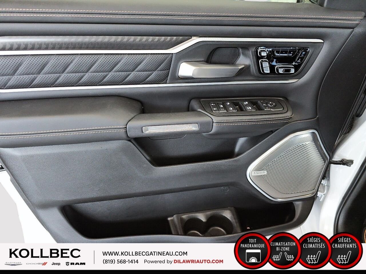 RAM 1500 26730 | Tungsten cabine d'équipe 4x4 caisse de 5 pi 7 po 2026 Triple couche nacrée ivoire Gatineau - photo #26