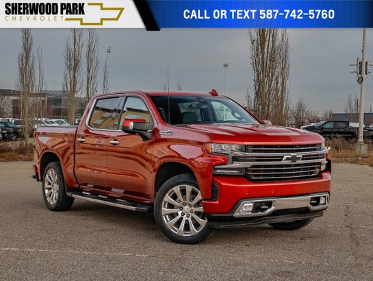 2019 Chevrolet Silverado 1500 High Country 5.3L | Running Boards Red