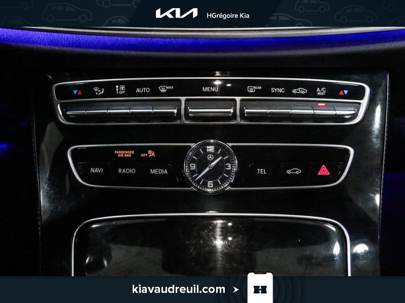 Mercedes Benz E-Class KA8110 | E 400 4Matic Burmester sound system 2017 Gris Laval - photo #21