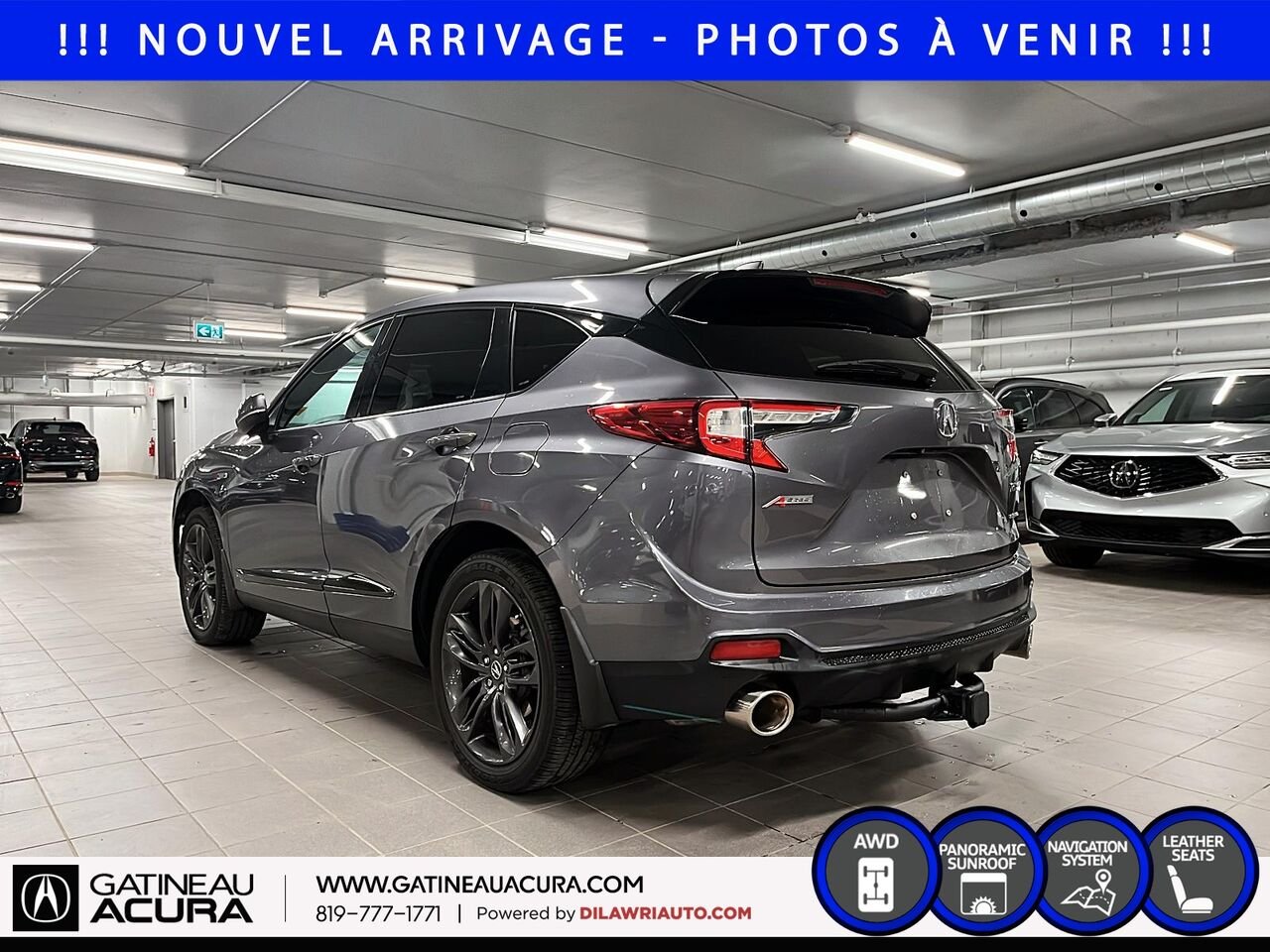 2020 Acura RDX A-Spec SH-AWD Grey Ottawa & Gatineau - photo #6