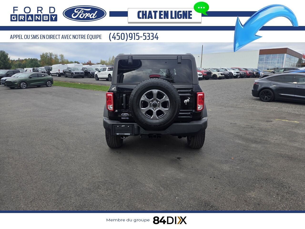 2023 Ford Bronco Black Granby - photo #5
