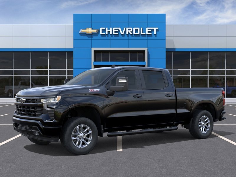 CHEVROLET Silverado 1500 K1500 SILVERADO CREW CAB RST STD/BOX (1SP) 2026 NOIR Rivière-du-Loup - photo #1