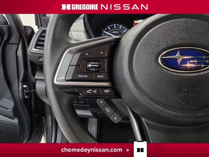 Subaru Impreza CL7360 | Convenience * Caméra * Bluetooth * AWD * 2020 Gris Laval - photo #16
