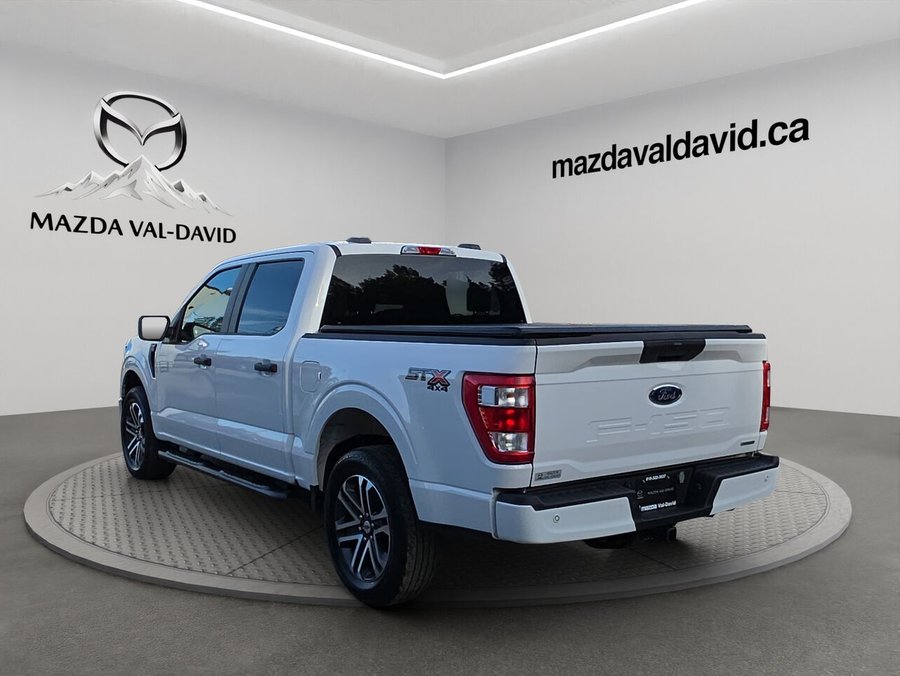 Ford F-150 XLT, SuperCrew, 4x4, V6 2,7 L, caisse 5,5 pi, CarPlay/Android Auto, démarrage à distance, caméra 2023 Blanc