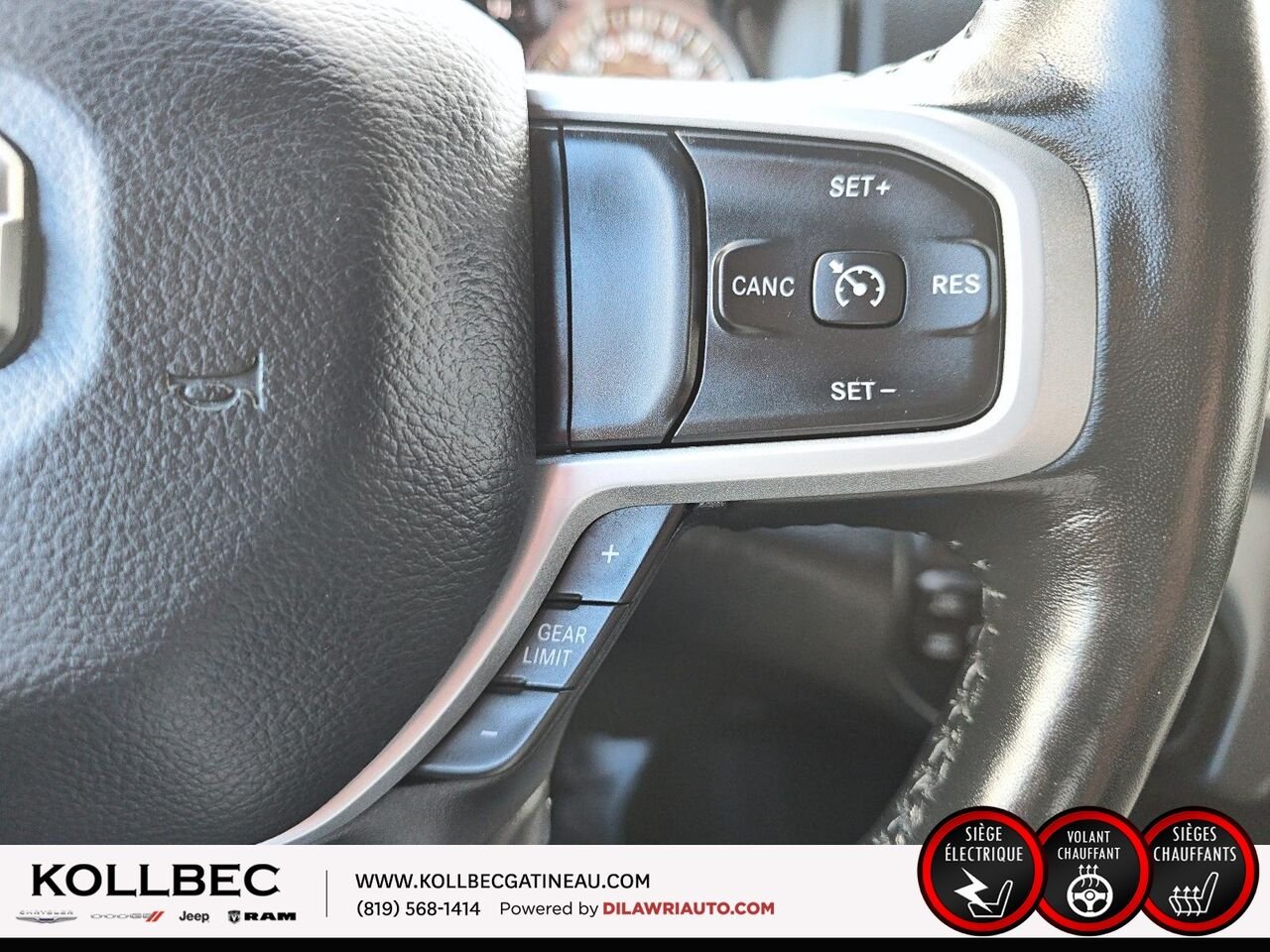 2020 RAM 1500 26821 | Big Horn Sport 4x4 Crewcab 4x4 White Gatineau - photo #9