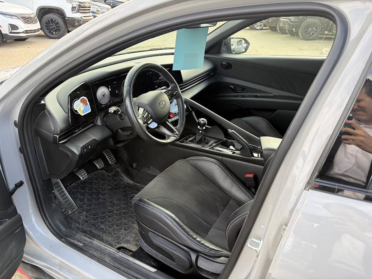 2025 Hyundai Elantra N Manual Grey Sherwood Park - photo #6