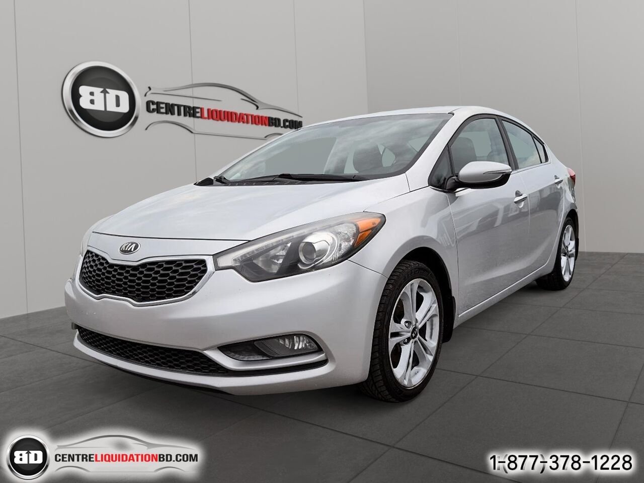 2015 Kia Forte Berline 4 portes, boîte manuelle, EX | BD0329 Silver Granby - photo #0