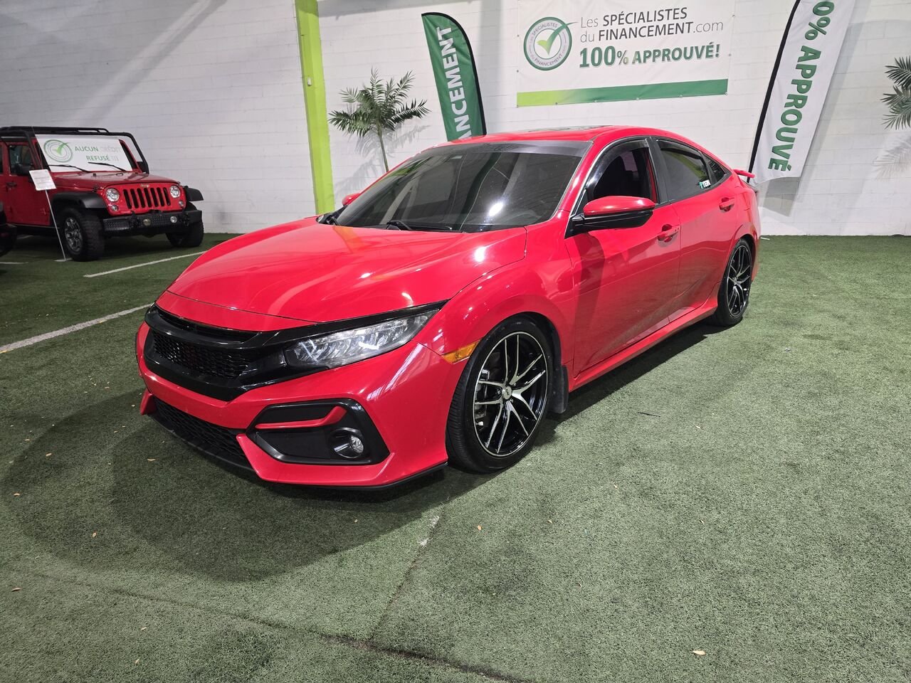 2020 Honda Civic Si berline Red  - photo #1
