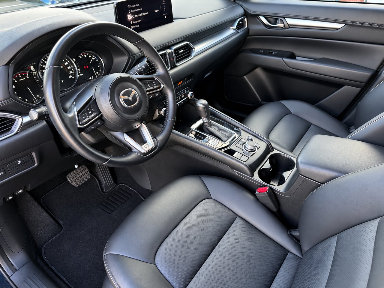 Mazda CX-5 JAMAIS ACCIDENTÉ / AWD (4X4) / APPLE CARPLAY ET ANDROID AUTO 2024 Bleu Châteauguay - photo #1