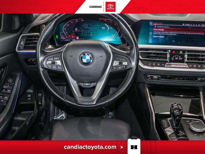 BMW 330I TA04269 | 330i xDrive AWD - CUIR - TOIT OUVRANT 2020 Noir Laval - photo #13