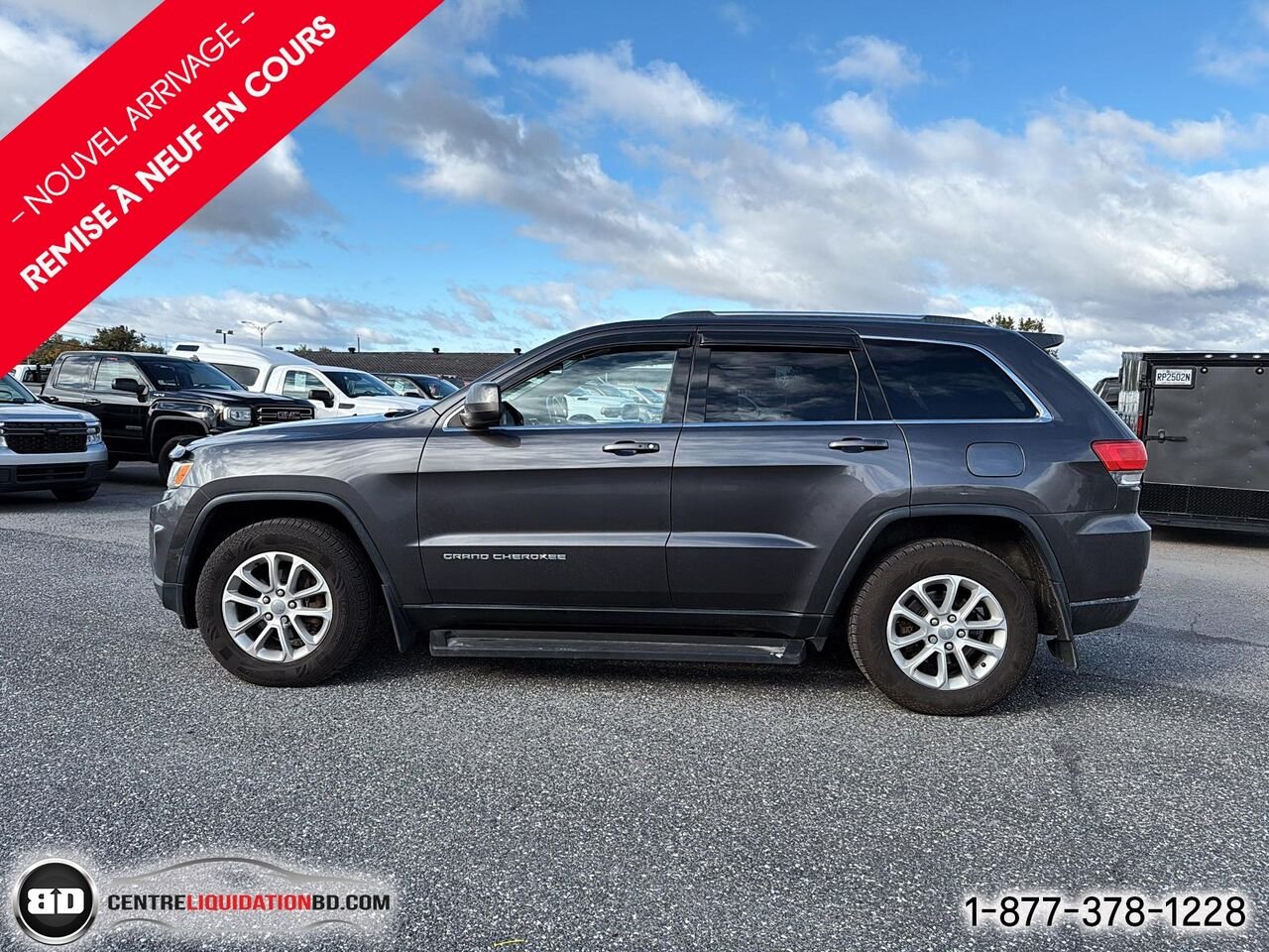 Jeep Grand Cherokee Laredo 4X4 | BD0446 2016 Gris Granby - photo #8