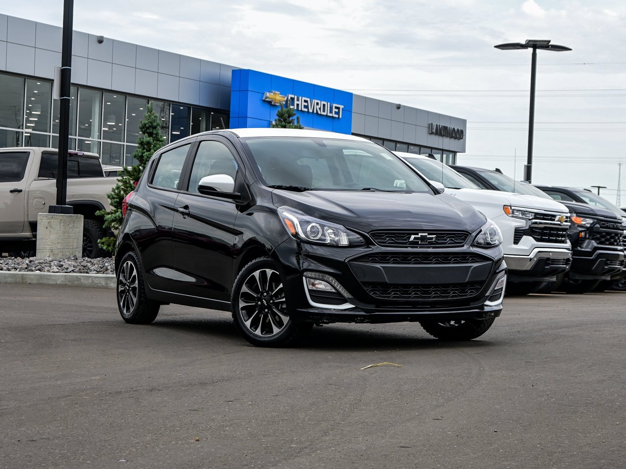 2022 Chevrolet Spark 4dr HB CVT 1LT Black Sherwood Park - photo #1