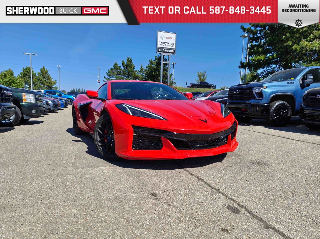 2025 Chevrolet Corvette 2dr Z06 Cpe w/1LZ Red Sherwood Park - photo #0